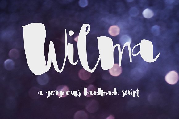 Wilma Font16设计网精选英文字体