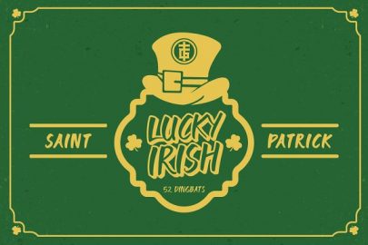 Lucky Irish Dingbats16设计网精选英文字体