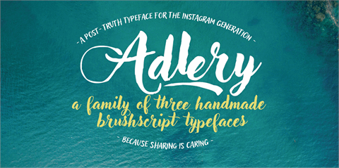 Adlery Pro font素材中国精选英文字体