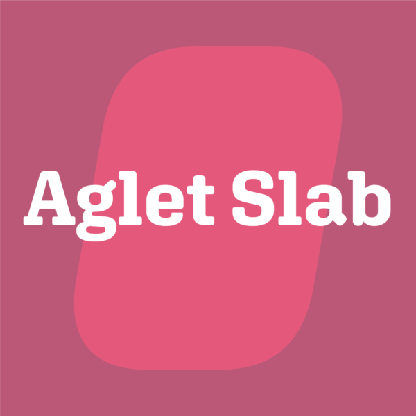 Aglet Slab Font Family素材中国精选英文字体