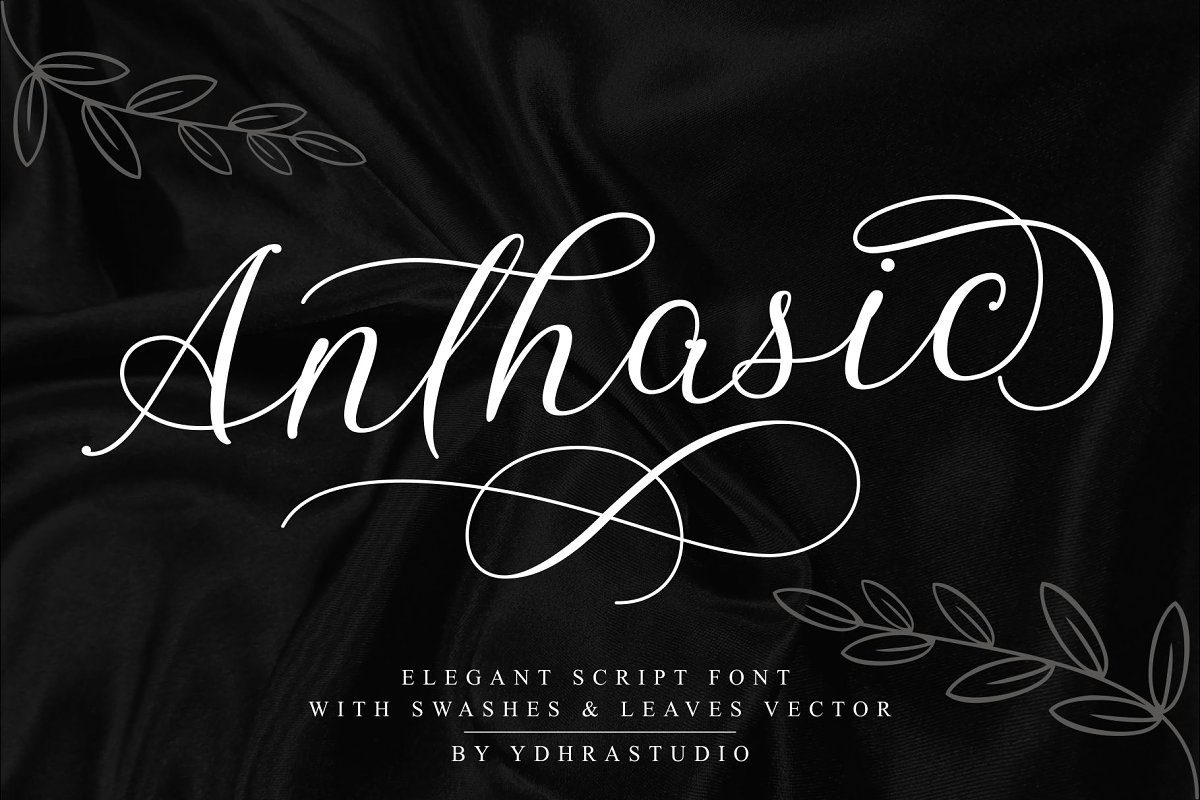 Anthasic Font + Extras16设计网精选英文字体