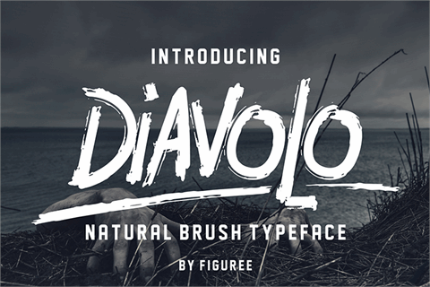 DIAVOLO font16设计网精选英文字体