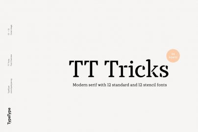 TT Tricks Font Family普贤居精选英文字体