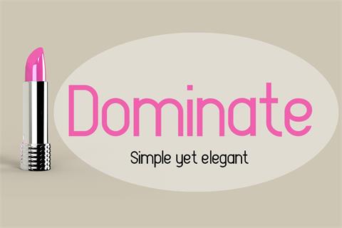 EP Dominate font16设计网精选英文字体