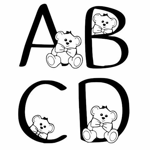 Ks Coppers Teddy Bears font素材中国精选英文字体