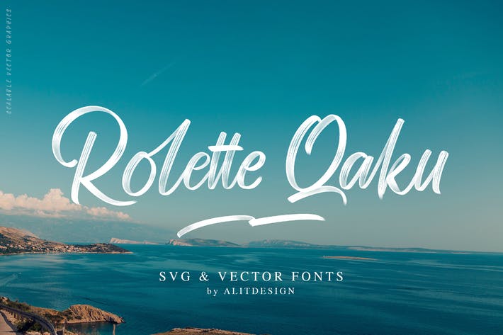 CM – Rollete Qaku Fonts16设计网精选英文字体