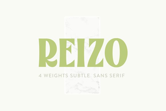 Reizo Typeface16设计网精选英文字体