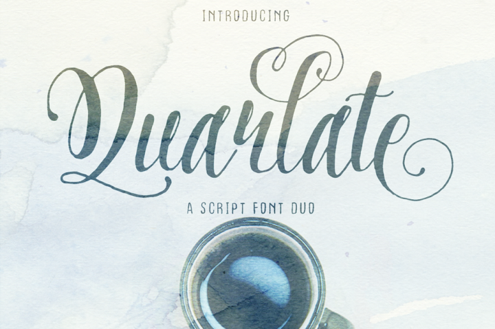 Quarlate Font Duo16设计网精选英文字体
