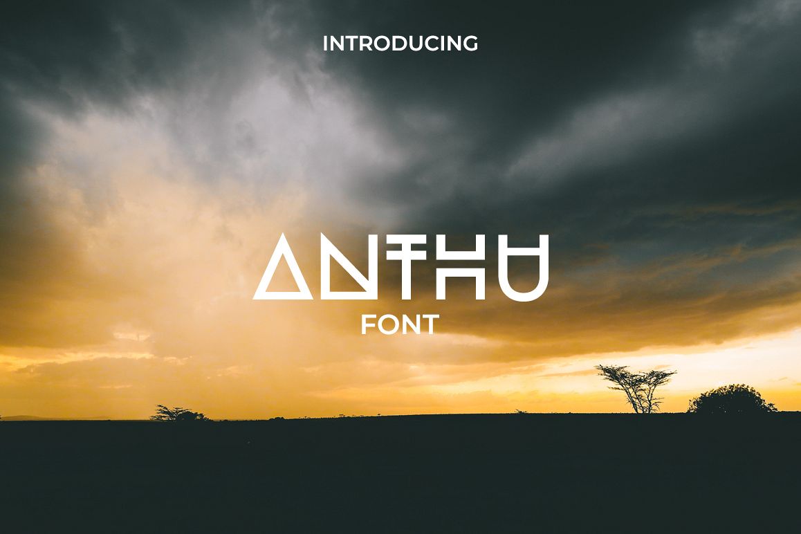 Anthu African FontSymbol Font16设计网精选英文字体