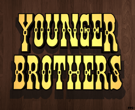 Younger Brothers font普贤居精选英文字体