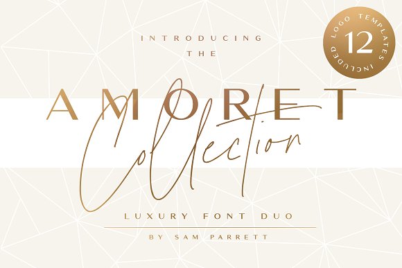 The Amoret Font Duo普贤居精选英文字体