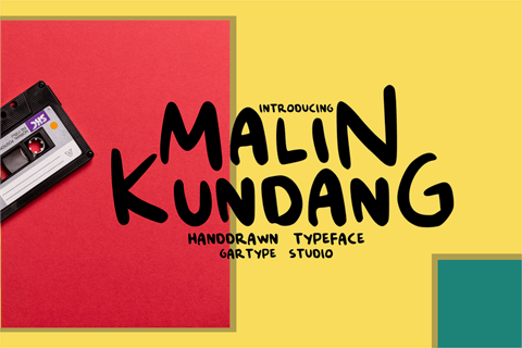 Malin Kundang[Demo] font16设计网精选英文字体