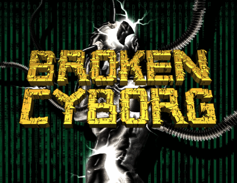 Broken Cyborg font16图库网精选英文字体