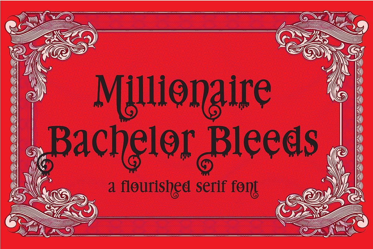 PN Millionaire BleedsOther Font16设计网精选英文字体
