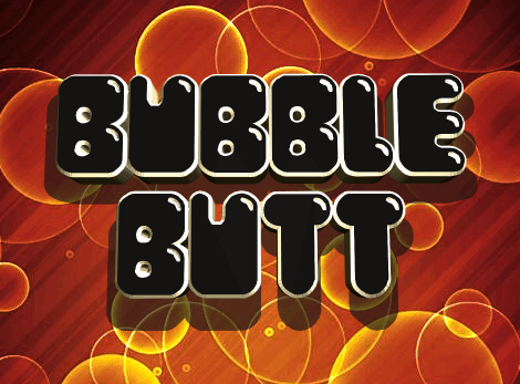 Bubble Butt font16素材网精选英文字体