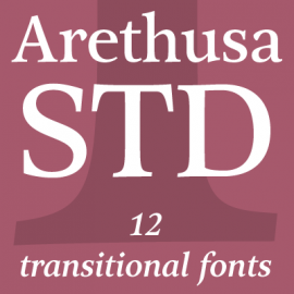 Arethusa Font Family16素材网精选英文字体