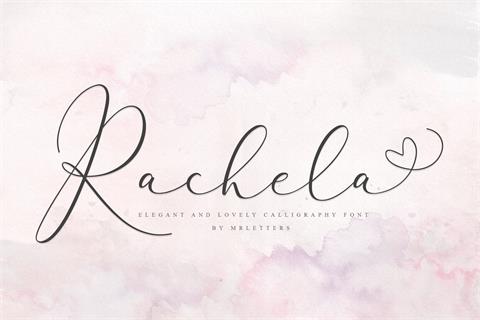 Rachela Bold font16设计网精选英文字体