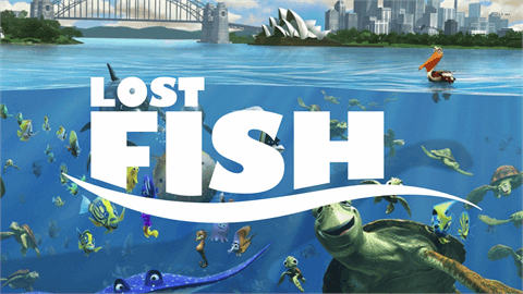 Lost Fish font16设计网精选英文字体
