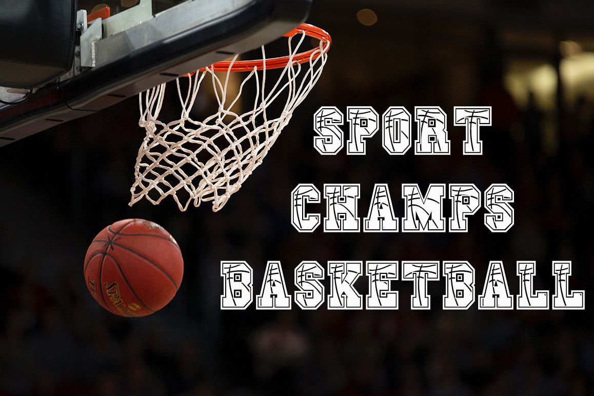 Sport Champs Basketba Font普贤居精选英文字体