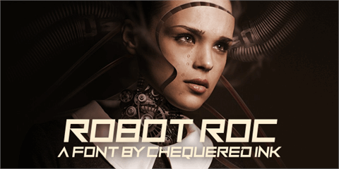 Robot Roc font16图库网精选英文字体