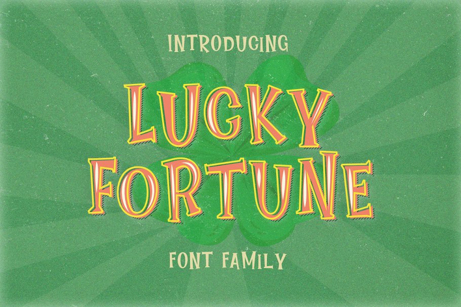 Lucky Fortune Font16设计网精选英文字体
