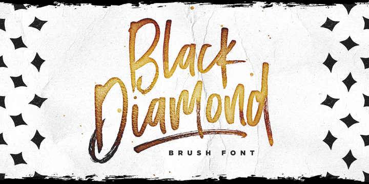 Black Diamond Font16设计网精选英文字体