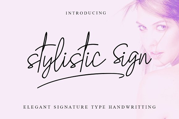 Stylistic Sign16设计网精选英文字体
