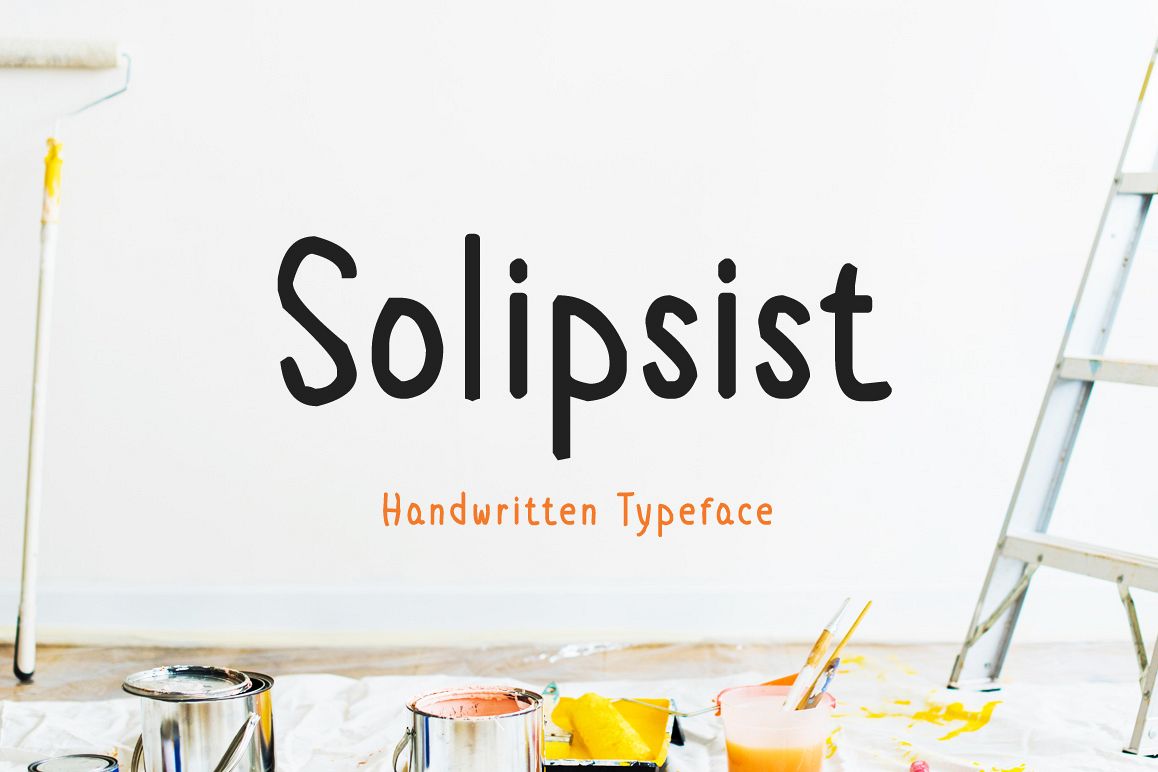 Solipsist Regular Font16设计网精选英文字体