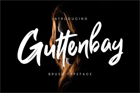 Guttenbay font16设计网精选英文字体