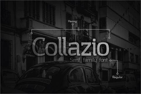 Collazio Personal Use font16图库网精选英文字体