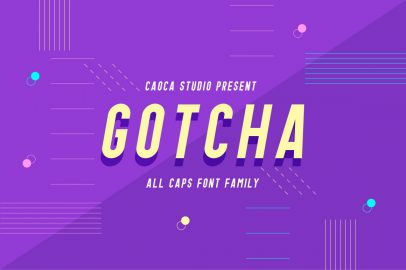 Gotcha Typeface16图库网精选英文字体