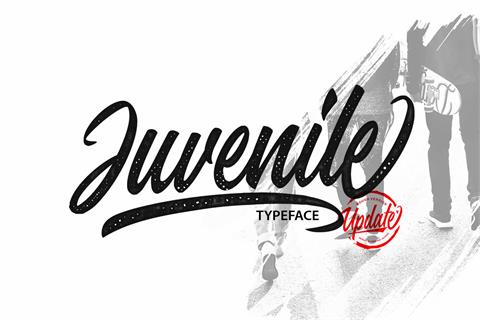 Juvenile Rough font16设计网精选英文字体