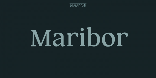 Maribor Font Family16图库网精选英文字体
