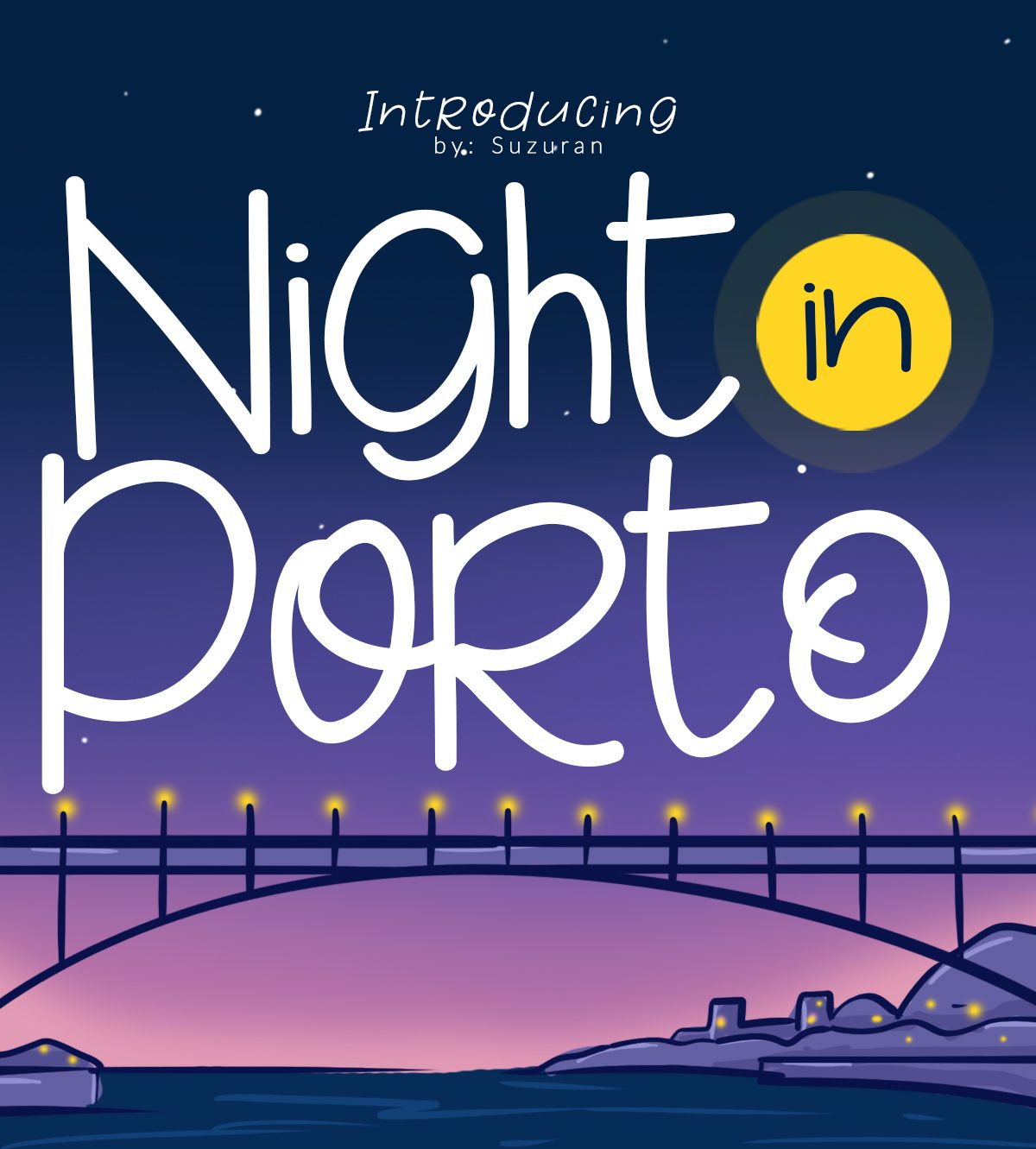 Night in Porto Other Font普贤居精选英文字体