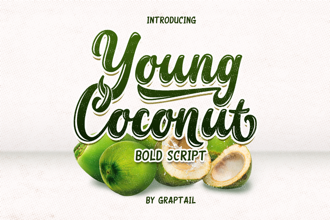Young Coconut Font素材中国精选英文字体