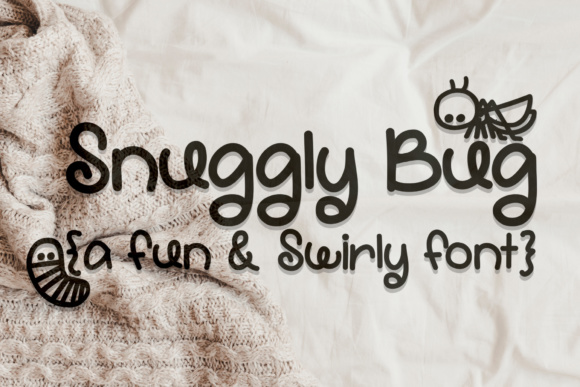 Snuggly Bug Font16设计网精选英文字体