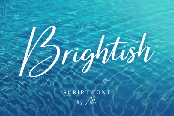 Brightish Font16设计网精选英文字体