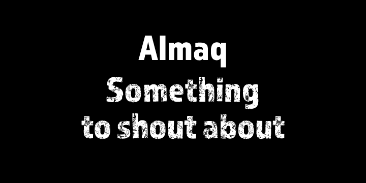Almaq Font Family16设计网精选英文字体
