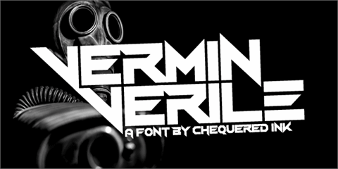 Vermin Verile font素材中国精选英文字体