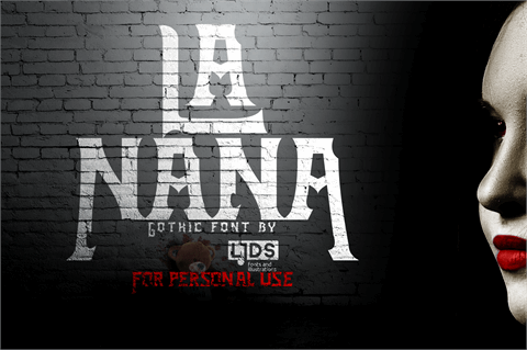 La Nana DEMO font16设计网精选英文字体