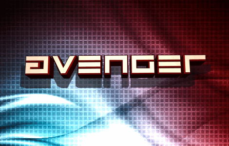 Avenger font16设计网精选英文字体
