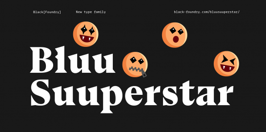 Bluu Suuperstar Font Family16设计网精选英文字体