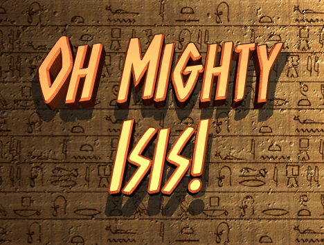 Oh Mighty Isis font16设计网精选英文字体