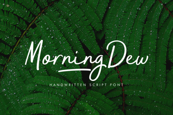 Morning Dew16设计网精选英文字体