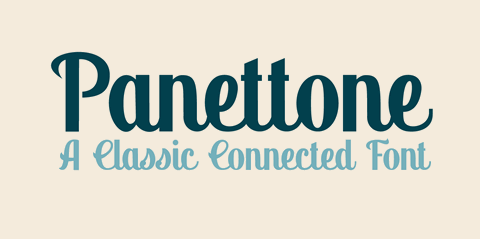 Panettone DEMO font16设计网精选英文字体