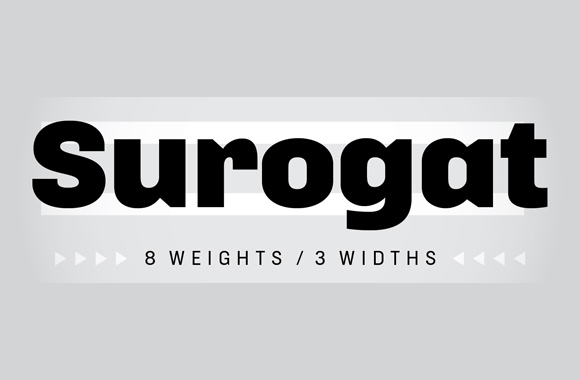 Surogat Font Family16设计网精选英文字体
