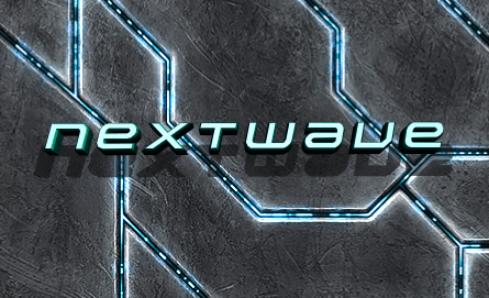 Nextwave font16素材网精选英文字体