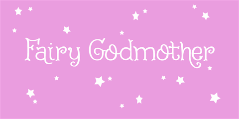 Fairy Godmother DEMO font16图库网精选英文字体