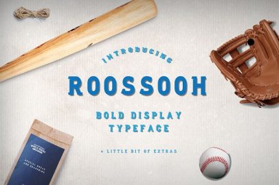 Roossooh Font16设计网精选英文字体