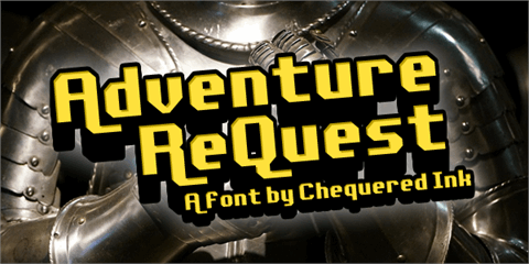 Adventure ReQuest font16素材网精选英文字体